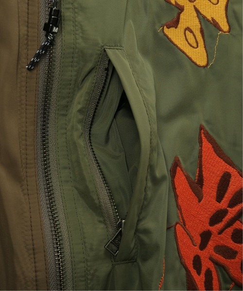 P.A.M.（パム）の「【P.A.M / パム】SPACE BLOSSOMS SPLIT BOMBER JACKET（ブルゾン・メンズ・カーキ・LARGE）」の19枚目の写真