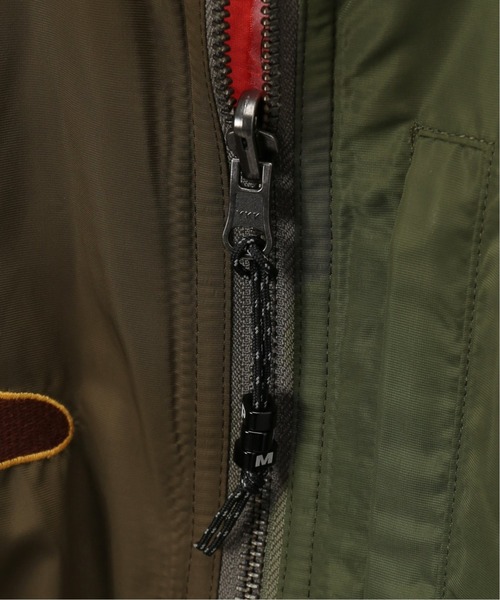 P.A.M.（パム）の「【P.A.M / パム】SPACE BLOSSOMS SPLIT BOMBER JACKET（ブルゾン・メンズ・カーキ・LARGE）」の12枚目の写真