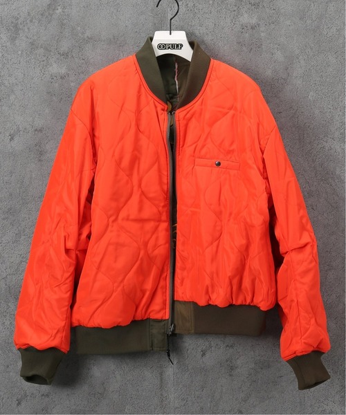 P.A.M.（パム）の「【P.A.M / パム】SPACE BLOSSOMS SPLIT BOMBER JACKET（ブルゾン・メンズ・カーキ・LARGE）」の16枚目の写真