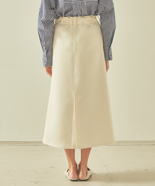 JILKY（ジルキー）の「【JILKY】クロップドナロースカート（スカート・レディース・アイボリー/ブラック・M/S）」の10枚目の写真