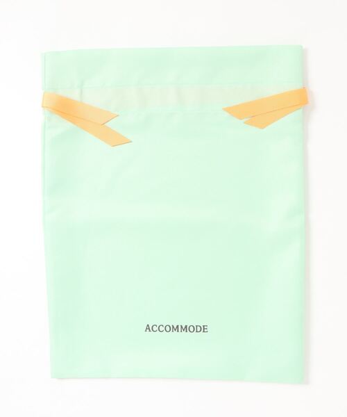 ACCOMMODE(アコモデ)の「ACCOMMODEオリジナル ギフト巾着袋(ラッピングキット・レディース・ミント/ラベンダー/イエロー・L/S/M)」の6枚目の写真