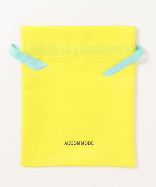 ACCOMMODE(アコモデ)の「ACCOMMODEオリジナル ギフト巾着袋(ラッピングキット・レディース・ミント/ラベンダー/イエロー・L/S/M)」の7枚目の写真