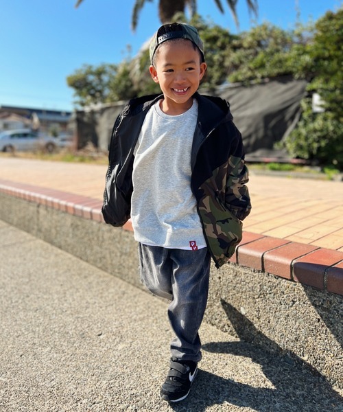 NESTA KIDS(ネスタキッズ) / 切替マウンテンパーカー（ナイロン