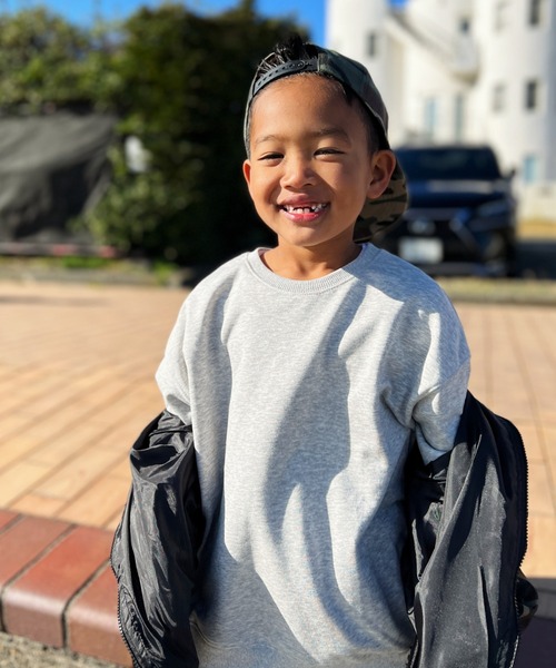 NESTA BRAND(ネスタブランド)の「NESTA KIDS(ネスタキッズ) / 切替マウンテンパーカー(ナイロンジャケット・キッズ・カーキ・110/150/130/140/120)」の5枚目の写真
