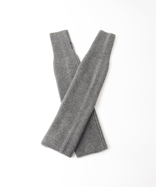 JOURNAL STANDARD（ジャーナルスタンダード）の「ウールアゼアームウォーマー（アームカバー・レディース・ライトグレー/ブラック/ブラウン系その他・FREE）」の2枚目の写真