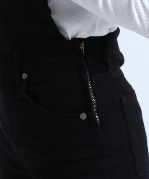 eL（エル）の「【eL】Denim Salopette/270901（サロペット/オーバーオール・レディース・ブラック/ネイビー・SMALL/MEDIUM）」の18枚目の写真