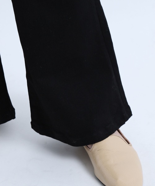 eL（エル）の「【eL】Denim Salopette/270901（サロペット/オーバーオール・レディース・ブラック/ネイビー・SMALL/MEDIUM）」の16枚目の写真