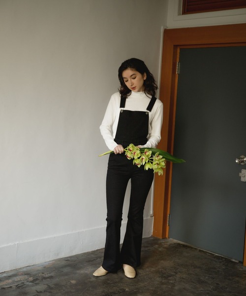 eL（エル）の「【eL】Denim Salopette/270901（サロペット/オーバーオール・レディース・ブラック/ネイビー・SMALL/MEDIUM）」の20枚目の写真