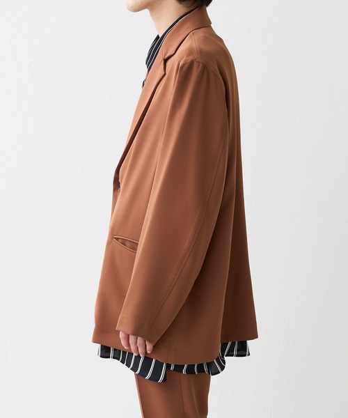 Lui's（ルイス）の「コード付ジャケット（テーラードジャケット・メンズ・ブラック/オフホワイト/グリーン/キャメル・SMALL/MEDIUM）」の11枚目の写真