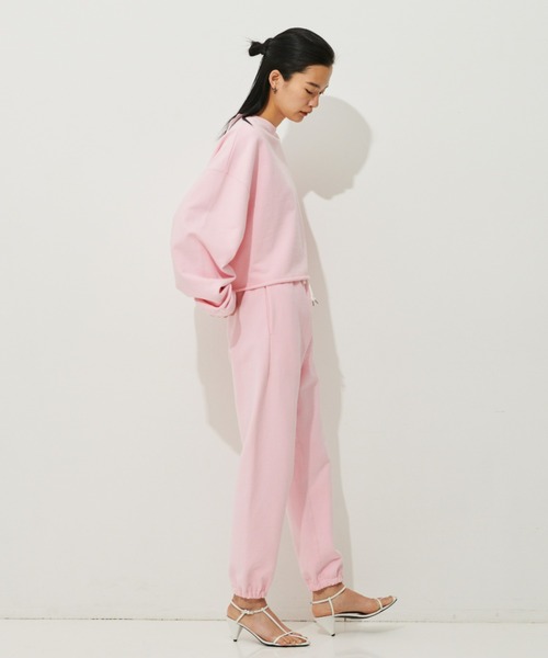 N.O.R.C（ノーク）の「スウェットクロップドトップス（スウェット・レディース・カーキ/ホワイト/ピンク・M/S）」の19枚目の写真