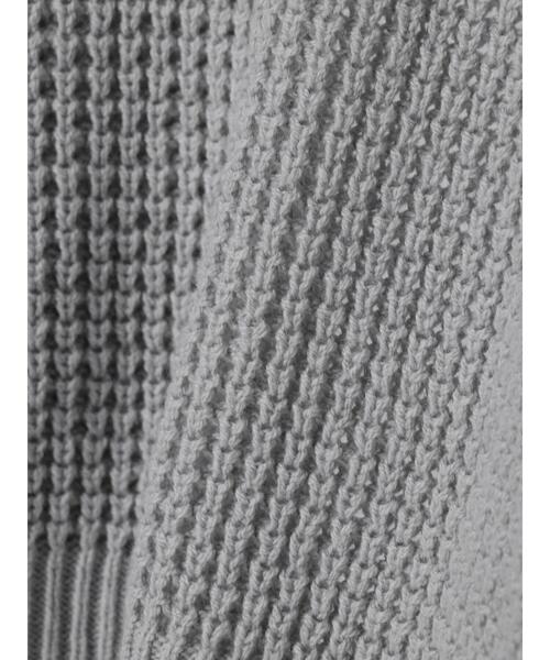 earth music&ecology(アースミュージックアンドエコロジー)の「ショート丈ルーズシルエットカーディガン*(カーディガン/ボレロ・レディース・ピンク/アイボリー/ブルーグレー・FREE)」の7枚目の写真