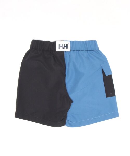 HELLY HANSEN(ヘリーハンセン)の「HELLYHAN/ヘリーハンセン/K LOGO BEACH SRT/キッズ ロゴビーチショーツ/BEACH WEAR/ビーチウェア/HJ72208/K LOGO BEACH SRT(水着・キッズ・マルチ/ブラック・130cm/110cm/100cm/150cm/140cm/120cm)」の3枚目の写真
