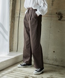 flaner | Loose tuck pants/ルーズタックパンツ(チノパンツ)