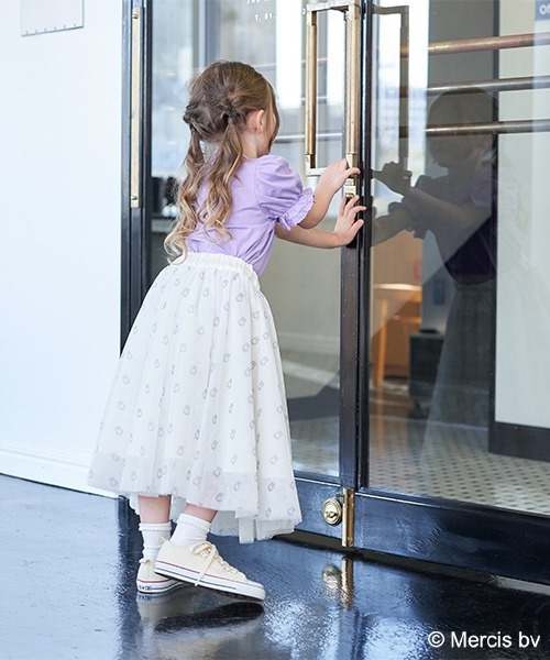 b・ROOM（ビールーム）の「【ミッフィー】MIFFY総柄チュールスカート（スカート・キッズ・サーモンピンク/オフホワイト/ミント・130cm/100cm/120cm/110cm/90cm）」の15枚目の写真