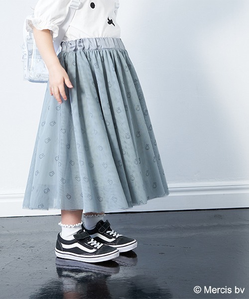 b・ROOM（ビールーム）の「【ミッフィー】MIFFY総柄チュールスカート（スカート・キッズ・サーモンピンク/オフホワイト/ミント・130cm/100cm/120cm/110cm/90cm）」の16枚目の写真