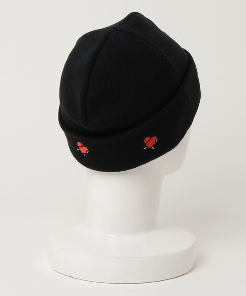 BILLIONAIRE BOYS CLUB（ビリオネア・ボーイズ・クラブ）の「BITE KNIT CAP（ニットキャップ/ビーニー・メンズ・ブラック・ONE SIZE）」の3枚目の写真