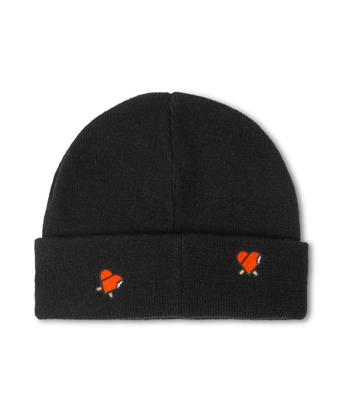 BILLIONAIRE BOYS CLUB（ビリオネア・ボーイズ・クラブ）の「BITE KNIT CAP（ニットキャップ/ビーニー・メンズ・ブラック・ONE SIZE）」の2枚目の写真