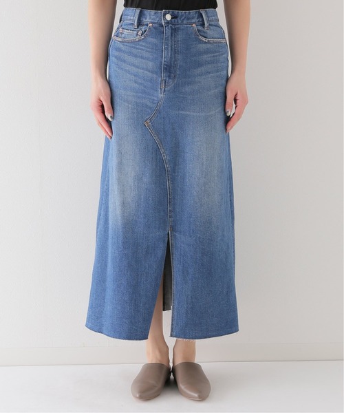 JOURNAL STANDARD relume（ジャーナルスタンダード　レリューム）の「リメイクデニムスカート（デニムスカート・レディース・ネイビー・38/36）」の4枚目の写真