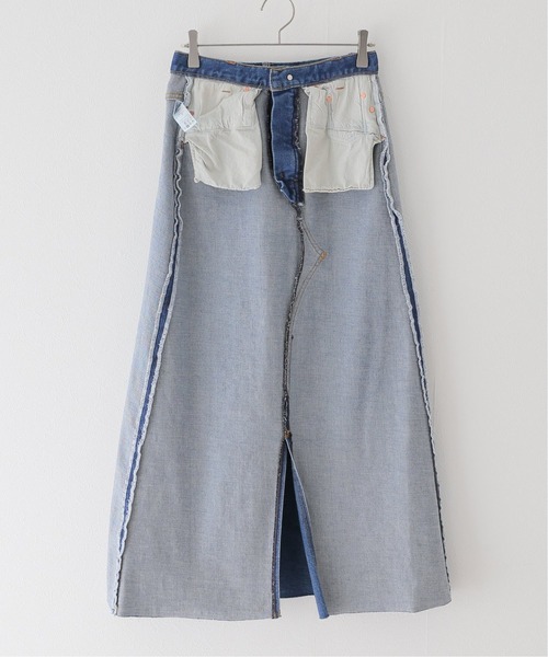 JOURNAL STANDARD relume（ジャーナルスタンダード　レリューム）の「リメイクデニムスカート（デニムスカート・レディース・ネイビー・38/36）」の18枚目の写真