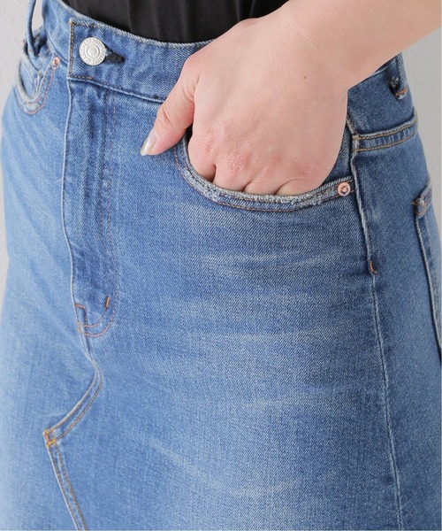 JOURNAL STANDARD relume（ジャーナルスタンダード　レリューム）の「リメイクデニムスカート（デニムスカート・レディース・ネイビー・38/36）」の10枚目の写真
