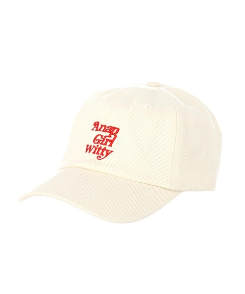 ANAP GｉRL（アナップガール）の「ロゴメッセージキャップ（キャップ・キッズ・アイボリー/ベビーピンク/ミント/ブラック・FREE）」の9枚目の写真