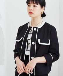 バイカラージャケット