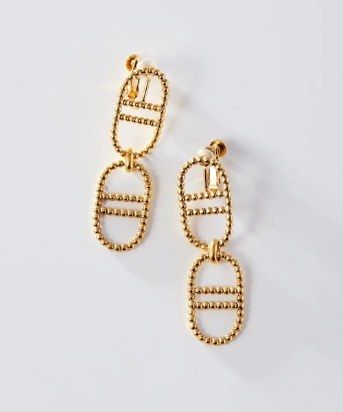 ADER(アデル)の「BATEAU double earring(イヤリング・レディース・シルバー/ゴールド・フリー)」の5枚目の写真