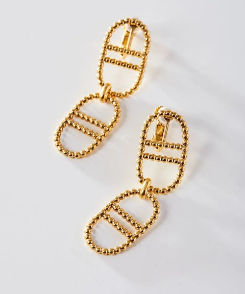 ADER(アデル)の「BATEAU double earring(イヤリング・レディース・シルバー/ゴールド・フリー)」の4枚目の写真