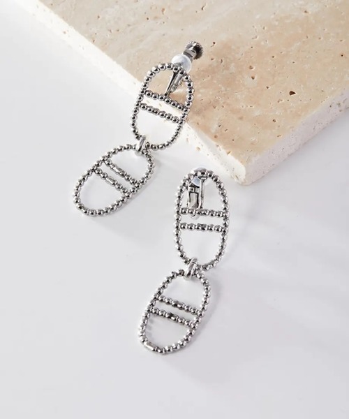 ADER(アデル)の「BATEAU double earring(イヤリング・レディース・シルバー/ゴールド・フリー)」の9枚目の写真