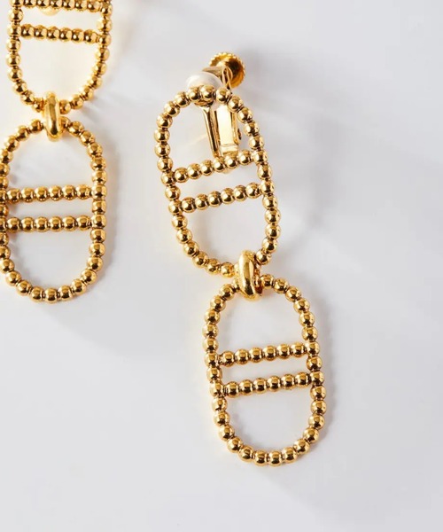 ADER(アデル)の「BATEAU double earring(イヤリング・レディース・シルバー/ゴールド・フリー)」の6枚目の写真