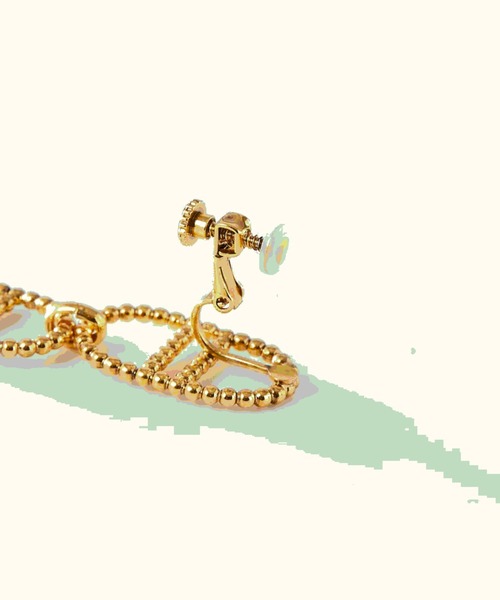 ADER(アデル)の「BATEAU double earring(イヤリング・レディース・シルバー/ゴールド・フリー)」の7枚目の写真