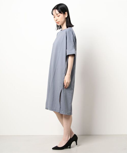 BELLUNA(ベルーナ)の「涼やか裏サラ心地綿入りワンピース(ワンピース・レディース・ブルーグレー/ライトグレー/ブラウン系その他・X-LARGE/LARGE/MEDIUM)」の14枚目の写真