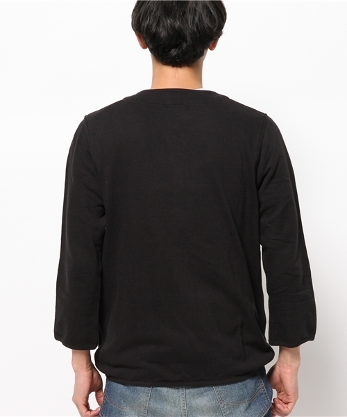 WEGO（ウィゴー）の「WEGO/ZIPカーディガン（カーディガン/ボレロ・メンズ・ブラック/杢グレー・MEDIUM/LARGE）」の10枚目の写真