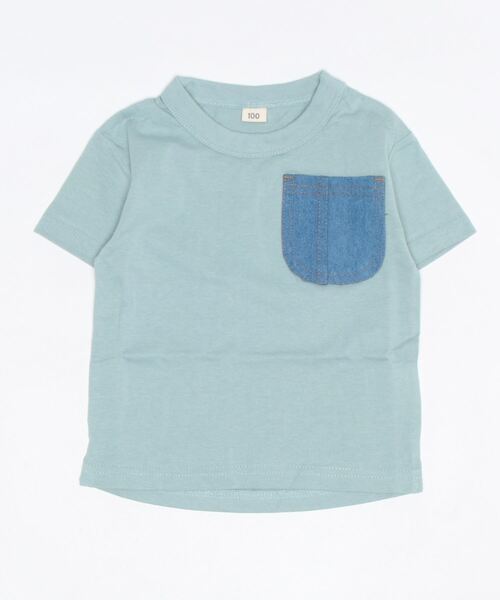 super-5(スーパーファイブ)の「半袖Tシャツ(Tシャツ/カットソー・キッズ・オフホワイト/サックスブルー/チャコール/ブラック/ブラウン・150/100/110/120/140/130)」の5枚目の写真