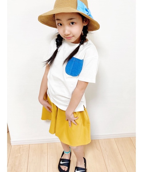 super-5(スーパーファイブ)の「半袖Tシャツ(Tシャツ/カットソー・キッズ・オフホワイト/サックスブルー/チャコール/ブラック/ブラウン・150/100/110/120/140/130)」の11枚目の写真