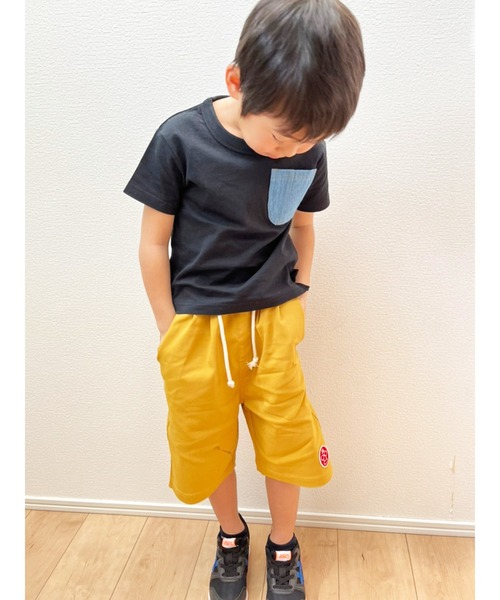 super-5(スーパーファイブ)の「半袖Tシャツ(Tシャツ/カットソー・キッズ・オフホワイト/サックスブルー/チャコール/ブラック/ブラウン・150/100/110/120/140/130)」の10枚目の写真