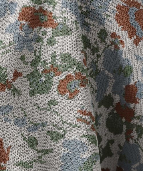 LOWRYS FARM(ローリーズファーム)の「ヴィンテージハナカーディガン8S 281171(カーディガン/ボレロ・レディース・ホワイト/ブラック/グリーン・FREE)」の12枚目の写真