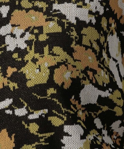 LOWRYS FARM(ローリーズファーム)の「ヴィンテージハナカーディガン8S 281171(カーディガン/ボレロ・レディース・ホワイト/ブラック/グリーン・FREE)」の6枚目の写真