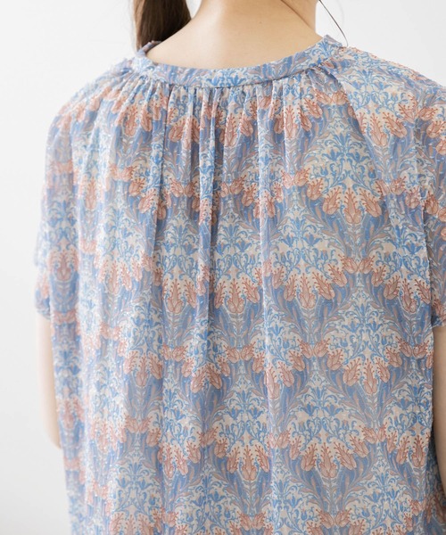 URBAN RESEARCH Sonny Label（アーバンリサーチサニーレーベル）の「ミュルーズオーナメントプリントワンピース（ワンピース・レディース・ブルー/ブラック・FREE）」の22枚目の写真