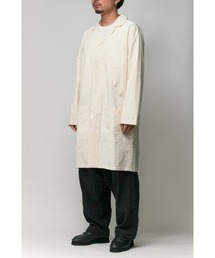 Badhiya | shop coat-cotton poplin(ステンカラーコート)