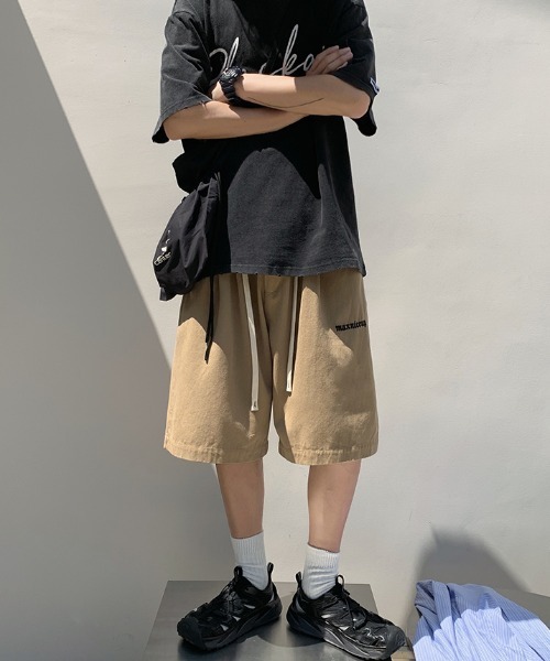 MGV(エムジーヴィー)の「ワンポイントロゴハーフパンツ(その他パンツ・メンズ・ホワイト/ブラック/ベージュ/グリーン・MEDIUM/LARGE/X-LARGE)」の9枚目の写真