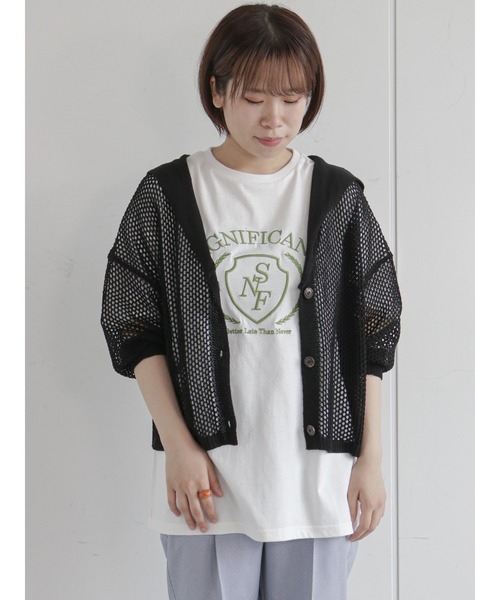 enrica エンリカ 和紙ブレンド メッシュセーラーカラー ボレロ enrica エンリカ 和紙ブレンド メッシュセーラーカラーボレロ 黒