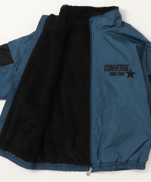 CONVERSE(コンバース)の「CONVERSE/コンバース キッズ 裏ボアジャケット(その他アウター・キッズ・ブラック/ブルー系その他・130/140/150/160)」の5枚目の写真