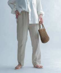 FORK&SPOON | FORK&SPOON　ピンストライプヘリンボーンパンツ(その他パンツ)
