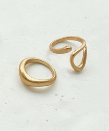 GOLDY | ループ ライン メタル セット リング(リング)
