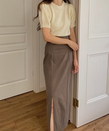 LAUIR | スリットタイトロングスカート(スカート)