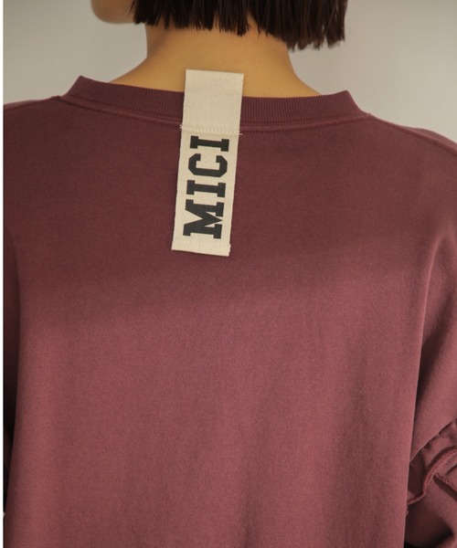 mici（ミチ）の「(mici)フリルプルオーバー（スウェット・レディース・ブラウン/ブルー/ホワイト系その他・ONE SIZE）」の16枚目の写真