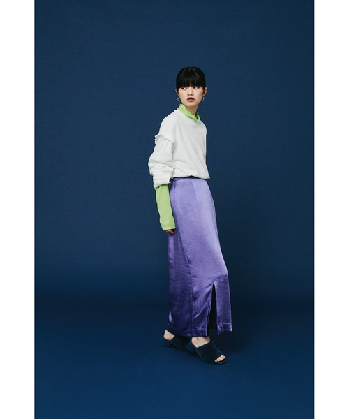 mici（ミチ）の「(mici)フリルプルオーバー（スウェット・レディース・ブラウン/ブルー/ホワイト系その他・ONE SIZE）」の17枚目の写真