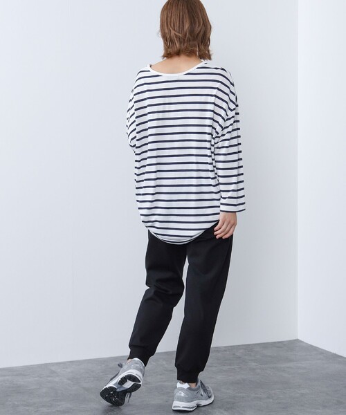 BEAMS HEART（ビームスハート）の「BEAMS HEART / 裾リブ イージーパンツ（その他パンツ・レディース・ブラック/ベージュ/オリーブ・SMALL/MEDIUM）」の14枚目の写真