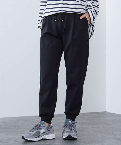 BEAMS HEART（ビームスハート）の「BEAMS HEART / 裾リブ イージーパンツ（その他パンツ・レディース・ブラック/ベージュ/オリーブ・SMALL/MEDIUM）」の11枚目の写真